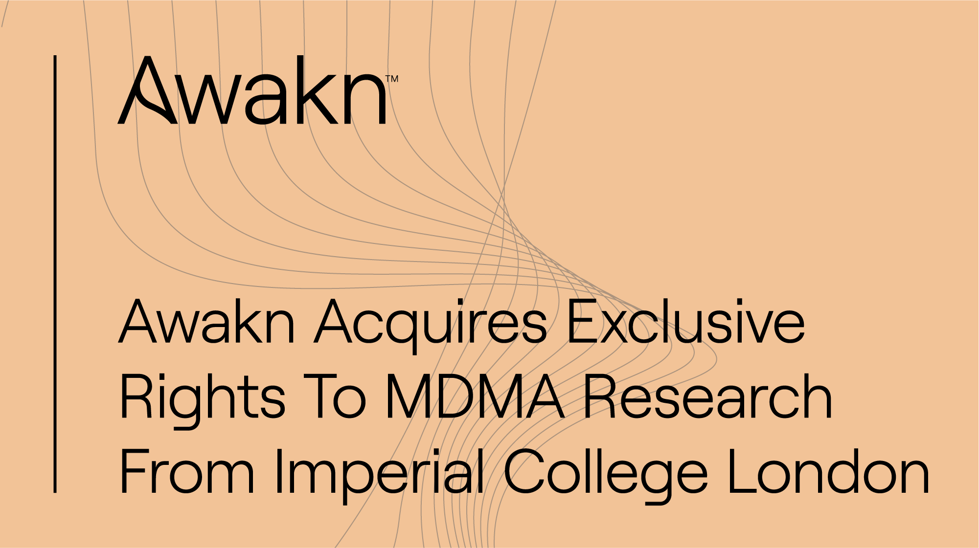 Awakn Life Sciences acquires Exclusive Rights To Mdma Research From Imperial College London