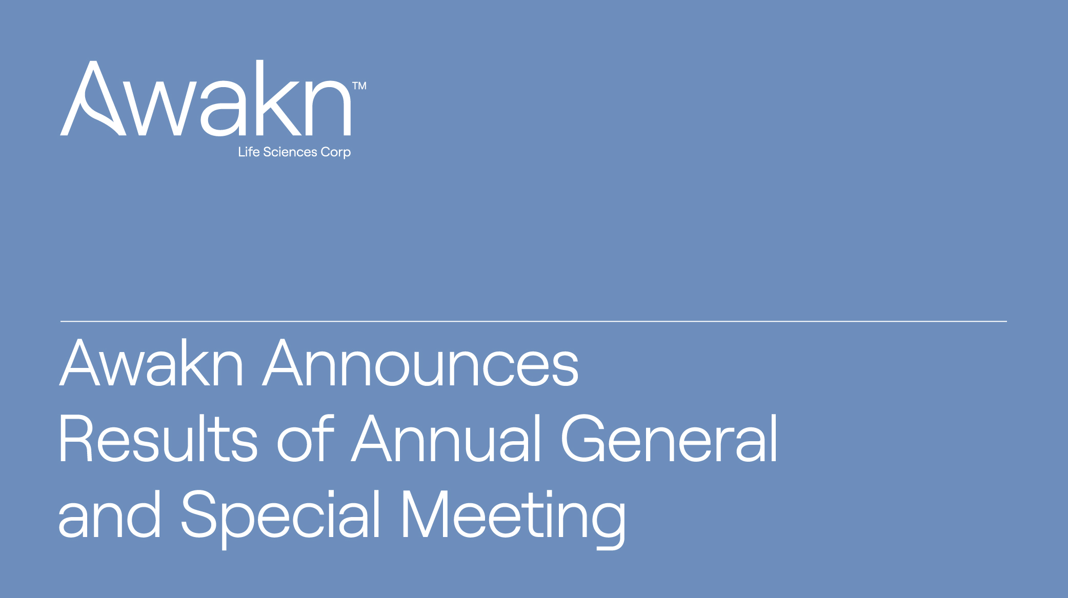 AGM results